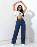 Bershka Dark Blue Loose Jeans. - lessthan1thousand