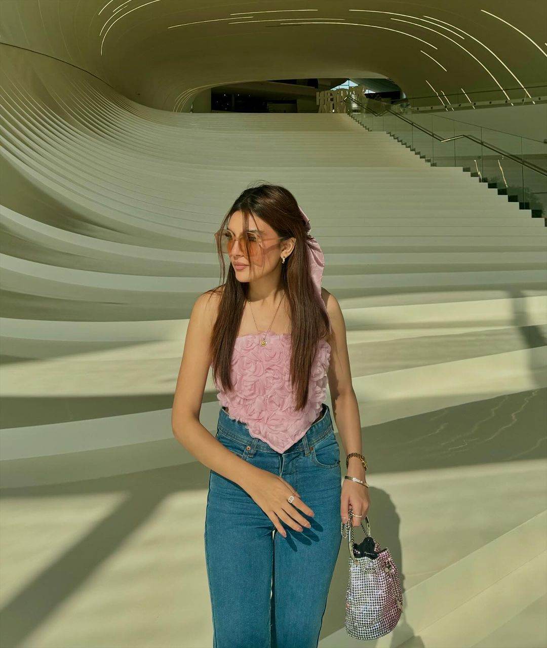 Bershka Light Blue High-Waisted Flare Jeans. - lessthan1thousand