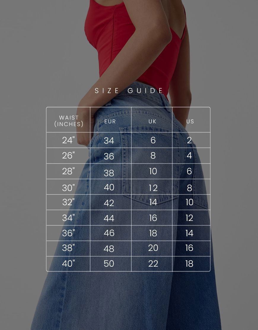 MANGO Light Blue High-Waisted Flare Jeans (Minor Fault) - lessthan1thousand