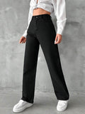 MNG Black High-Waist Loose  Jeans. - lessthan1thousand