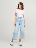 MNG High-Waist Culotte Wide Leg Jeans.