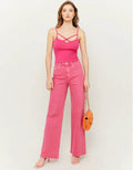 MNG Vintage Pink Loose Jeans (SOFT RIPPED) - lessthan1thousand