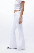 Bershka White Flare Jeans - lessthan1thousand