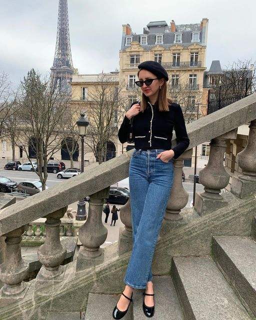 Medium Blue High-Waisted Loose Mom Jeans - lessthan1thousand