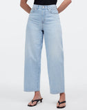 MNG Light-Blue High-Waisted Loose Jeans