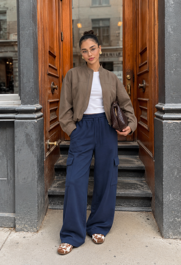 LT1K Cargo Wide-Leg Trouser.(Perfect For All Season)