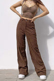 Rinse Brown Wide-Leg Jeans - lessthan1thousand