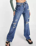 Urban Bliss Ripped Loose Jeans. - lessthan1thousand