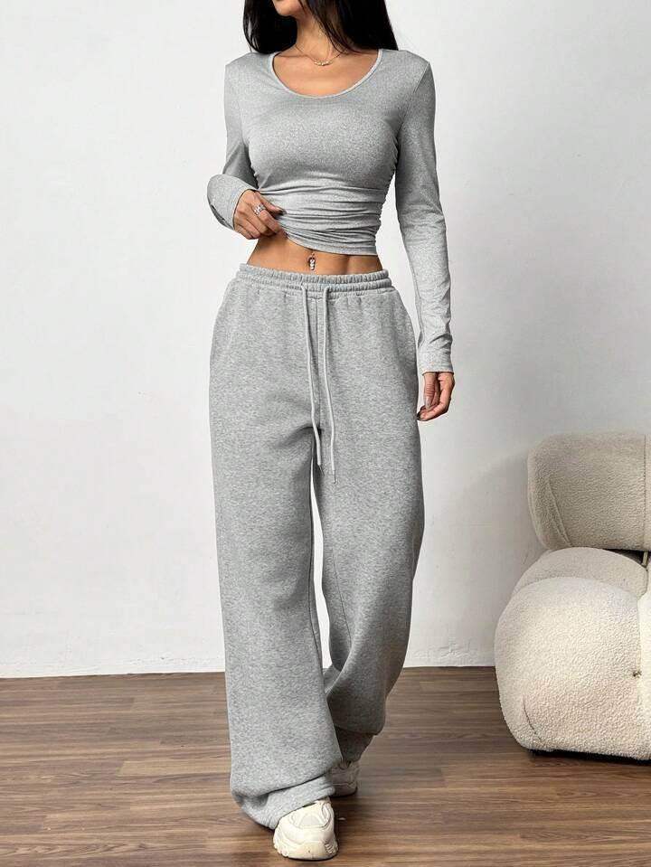 LT1K Wide-Leg Trouser.(Perfect For All Season)