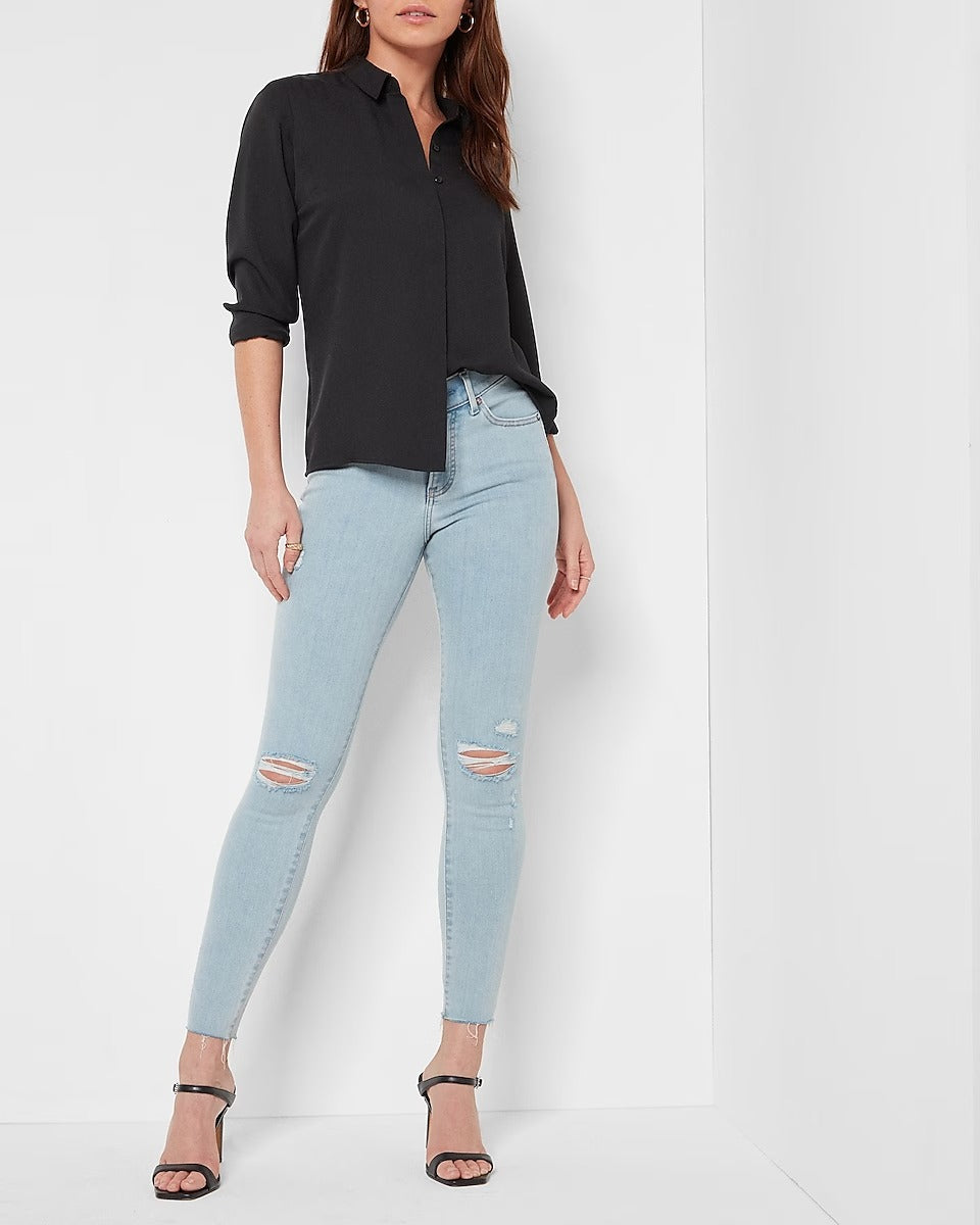 EXPRS Light Blue Skinny Jeans