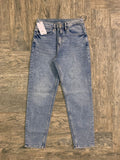 Light Blue Stone Mom Jeans