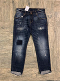 Painted Skinny Slim Jeans