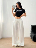 LT1K White Wide-Leg Trouser (Made For Summer).