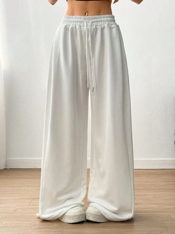 LT1K White Wide-Leg Trouser (Made For Summer).