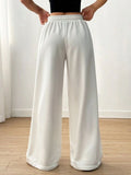 LT1K White Wide-Leg Trouser (Made For Summer).