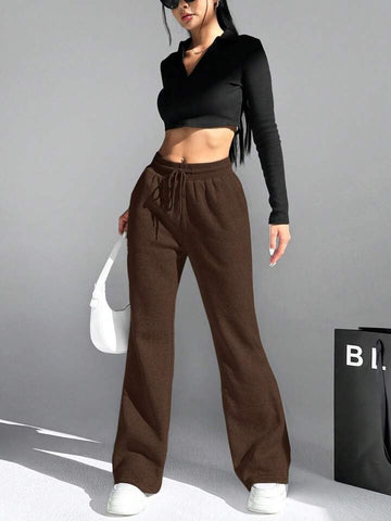 LT1K Brown Flare Trouser (Made For Summer)