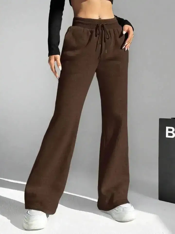 LT1K Brown Flare Trouser (Made For Summer) - lessthan1thousand