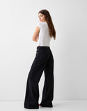 ZARA Faded Black High-Waist Wide-Leg Jeans. - lessthan1thousand