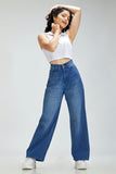 ZARA MID-Blue Wide Leg Jeans. - lessthan1thousand