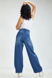 ZARA MID-Blue Wide Leg Jeans. - lessthan1thousand