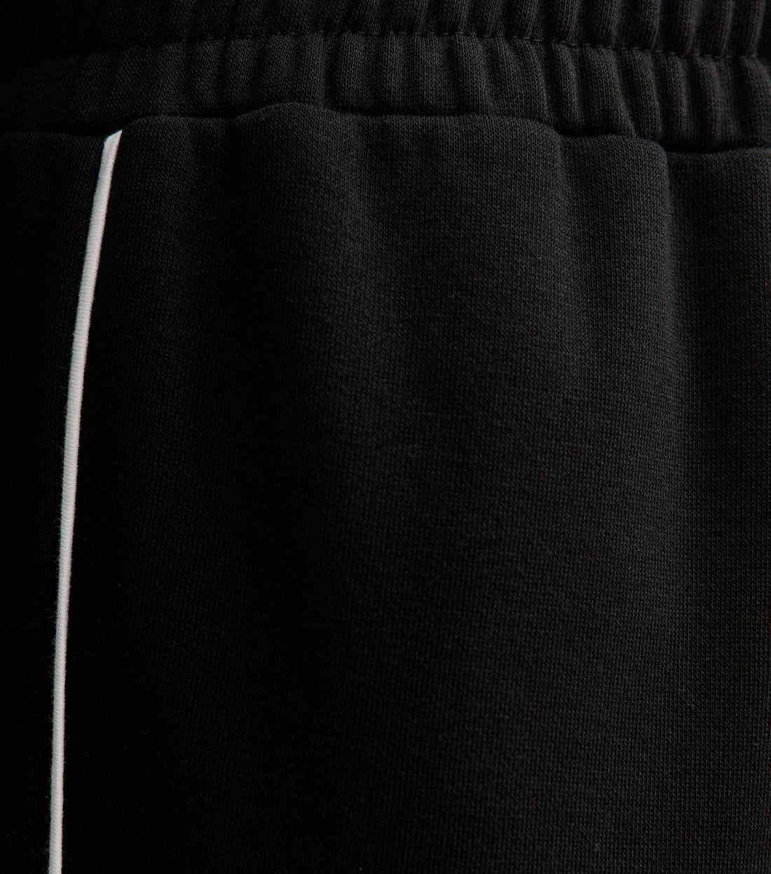 LT1K Black Single Side Piping Detail Wide-Leg Trouser.(Perfect For All Season)