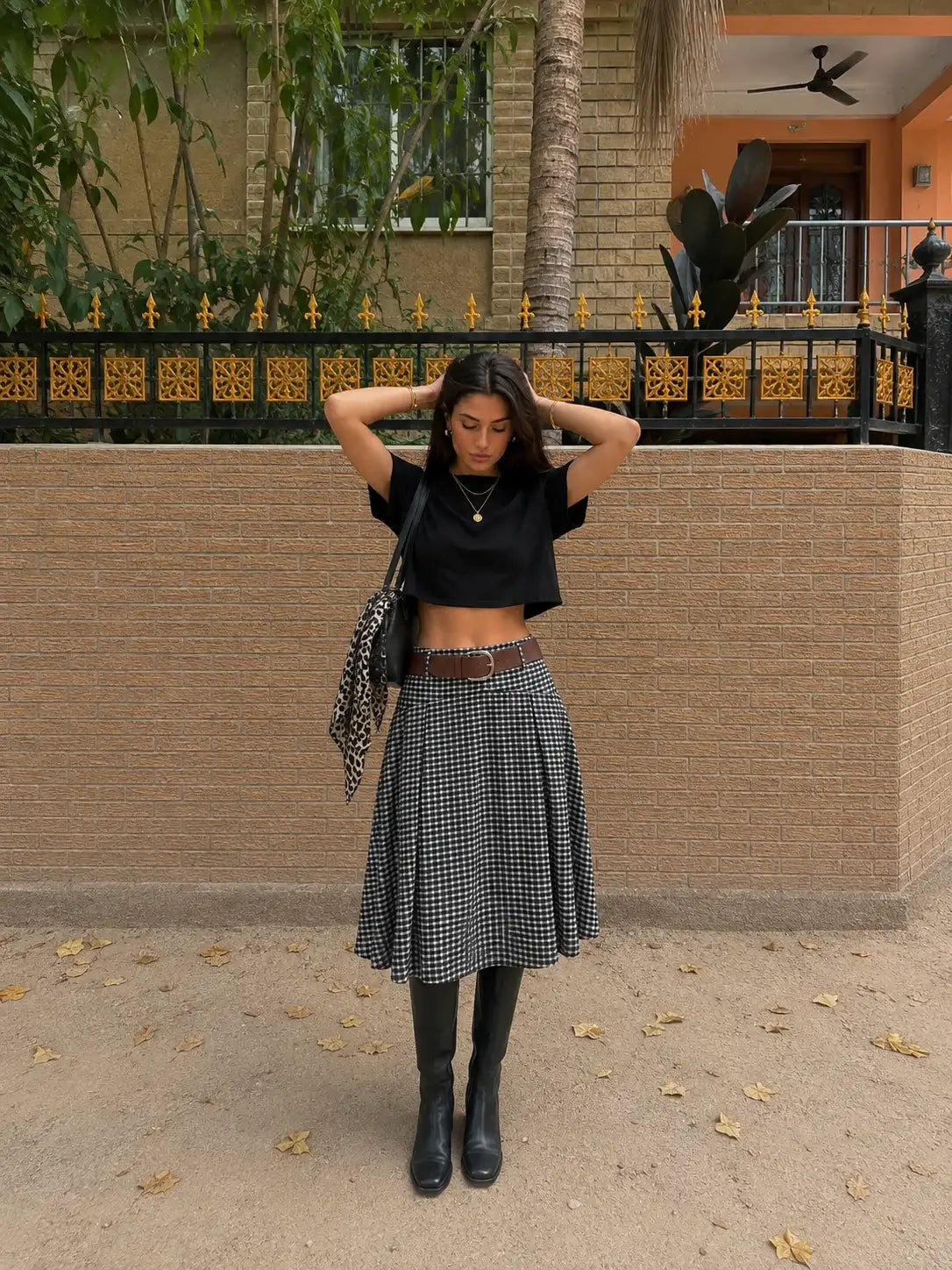 LT1K Essential Crop Oversize T-Shirt