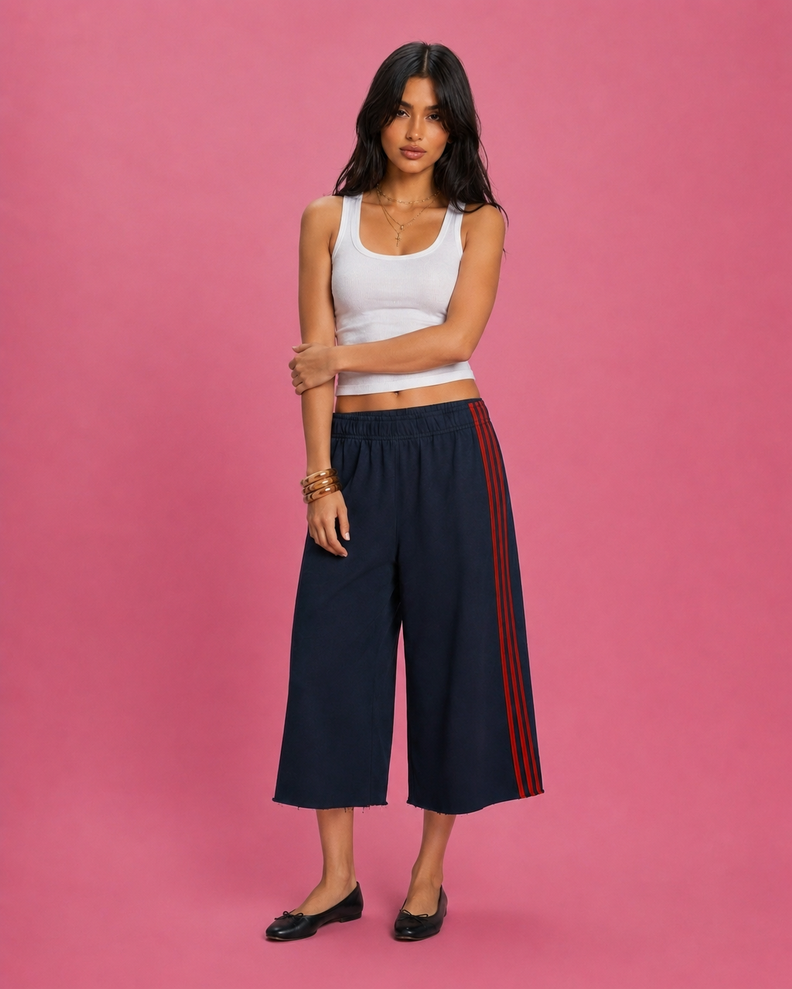 LT1K Front- Back Stripe Jorts