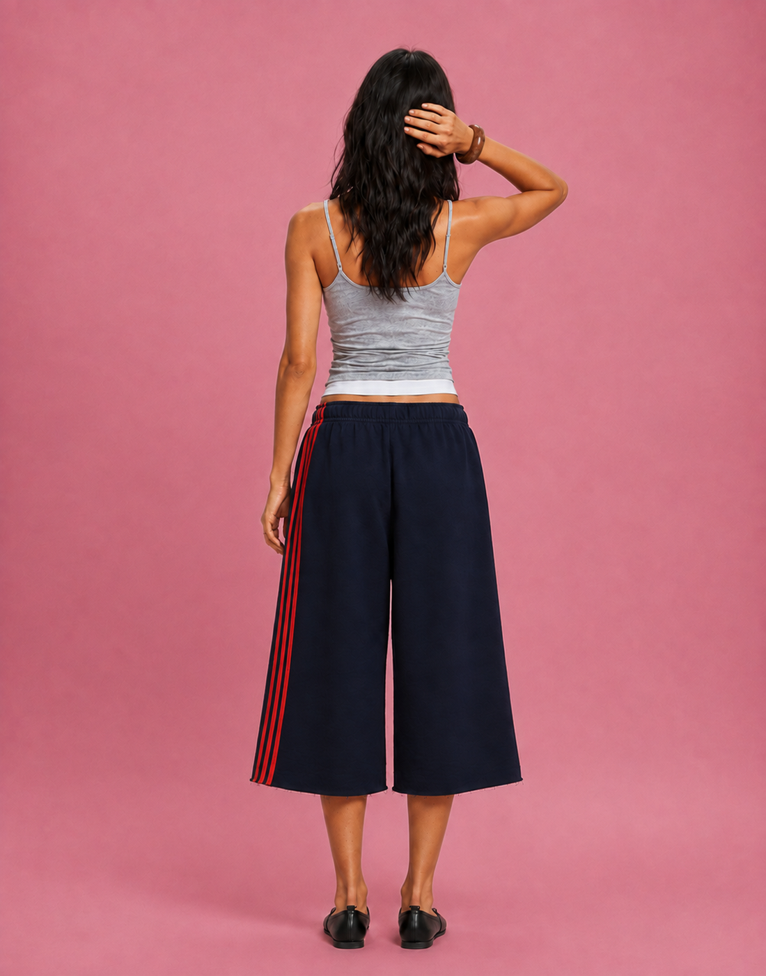 LT1K Front- Back Stripe Jorts