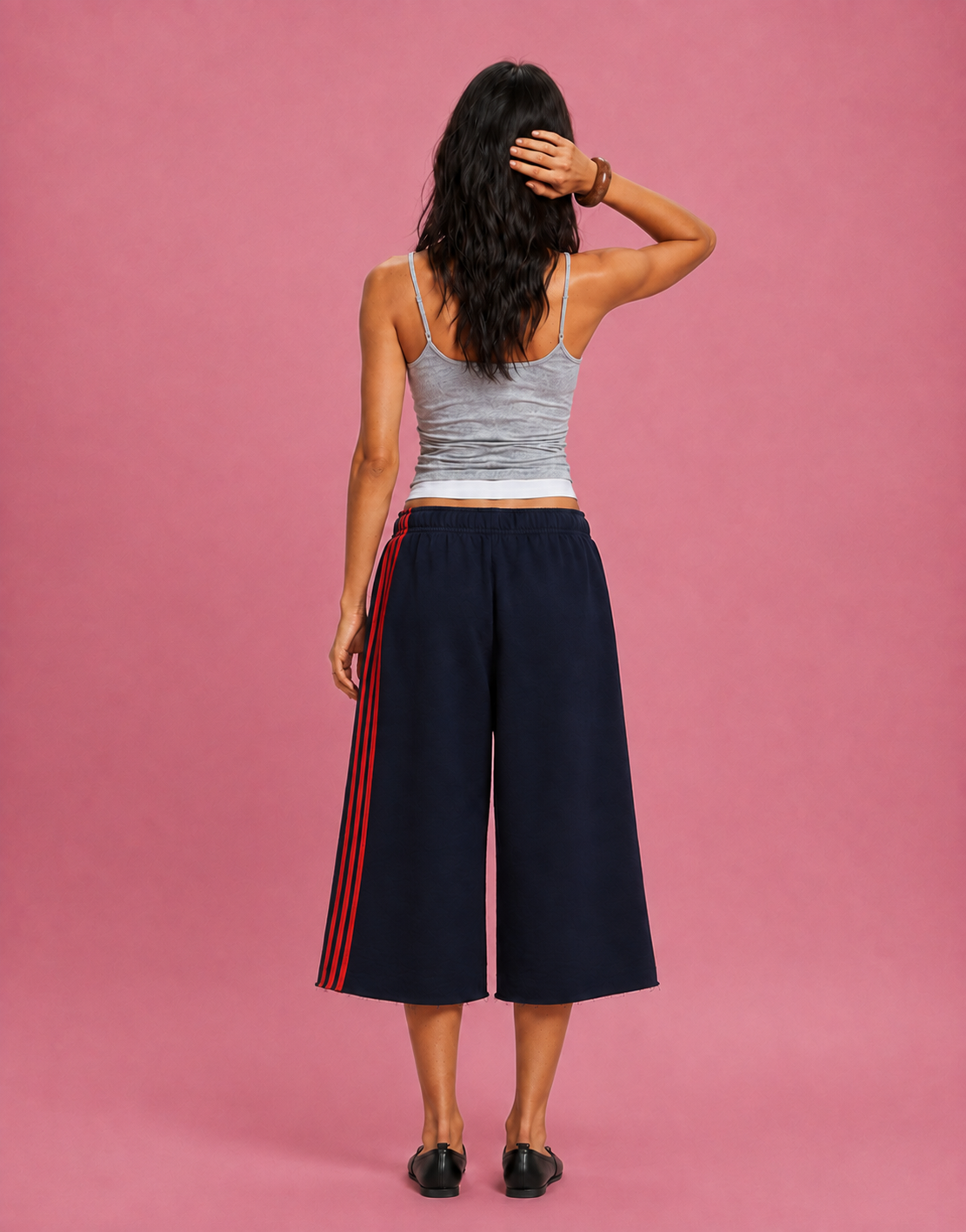 LT1K Front- Back Stripe Jorts