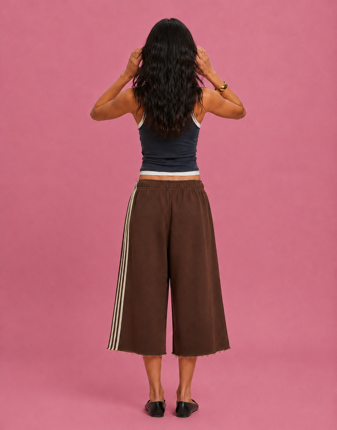LT1K Front- Back Stripe Jorts
