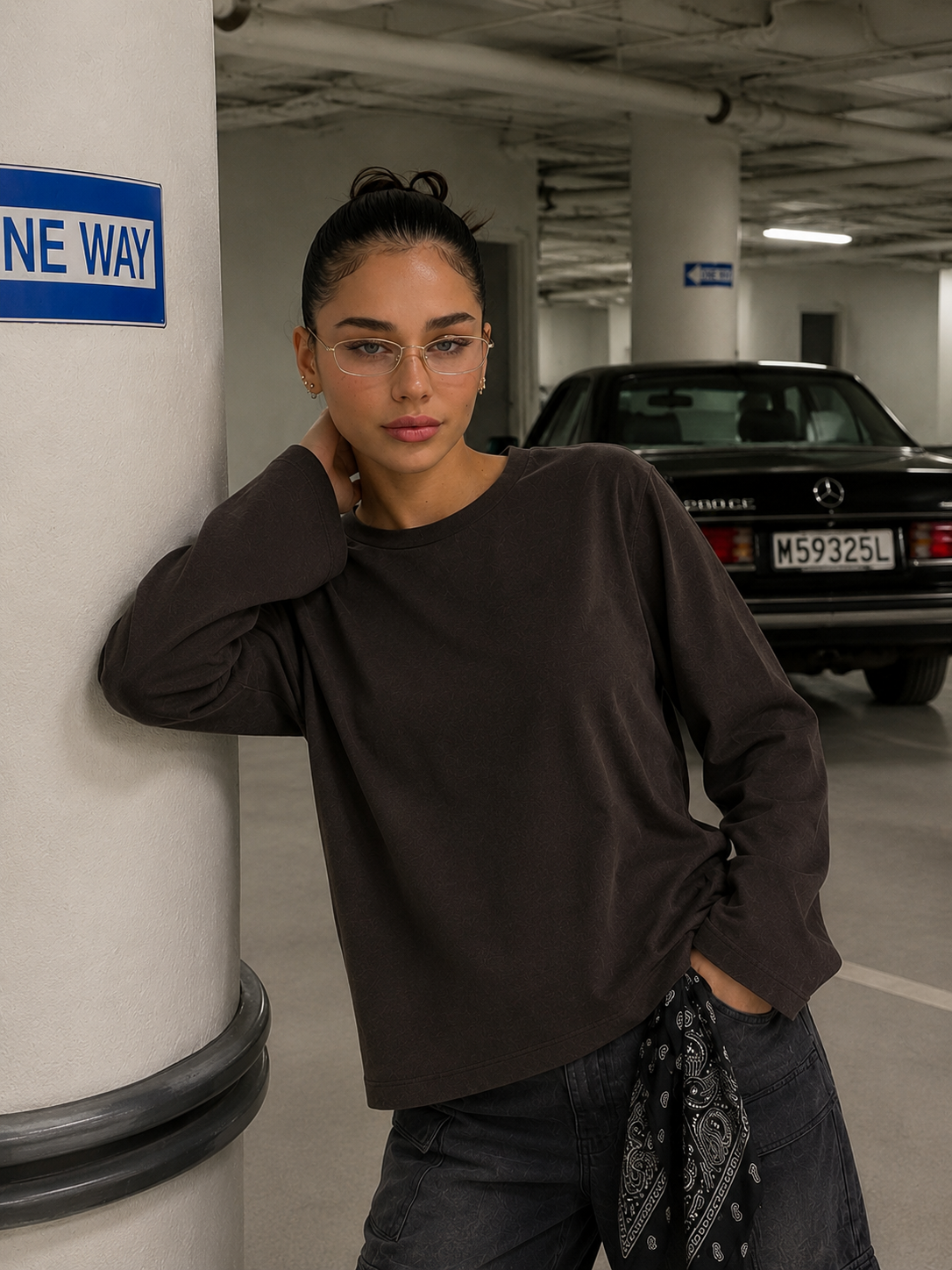 LT1K Super Wide Sleeves Oversize Top.(Perfect For All Season)