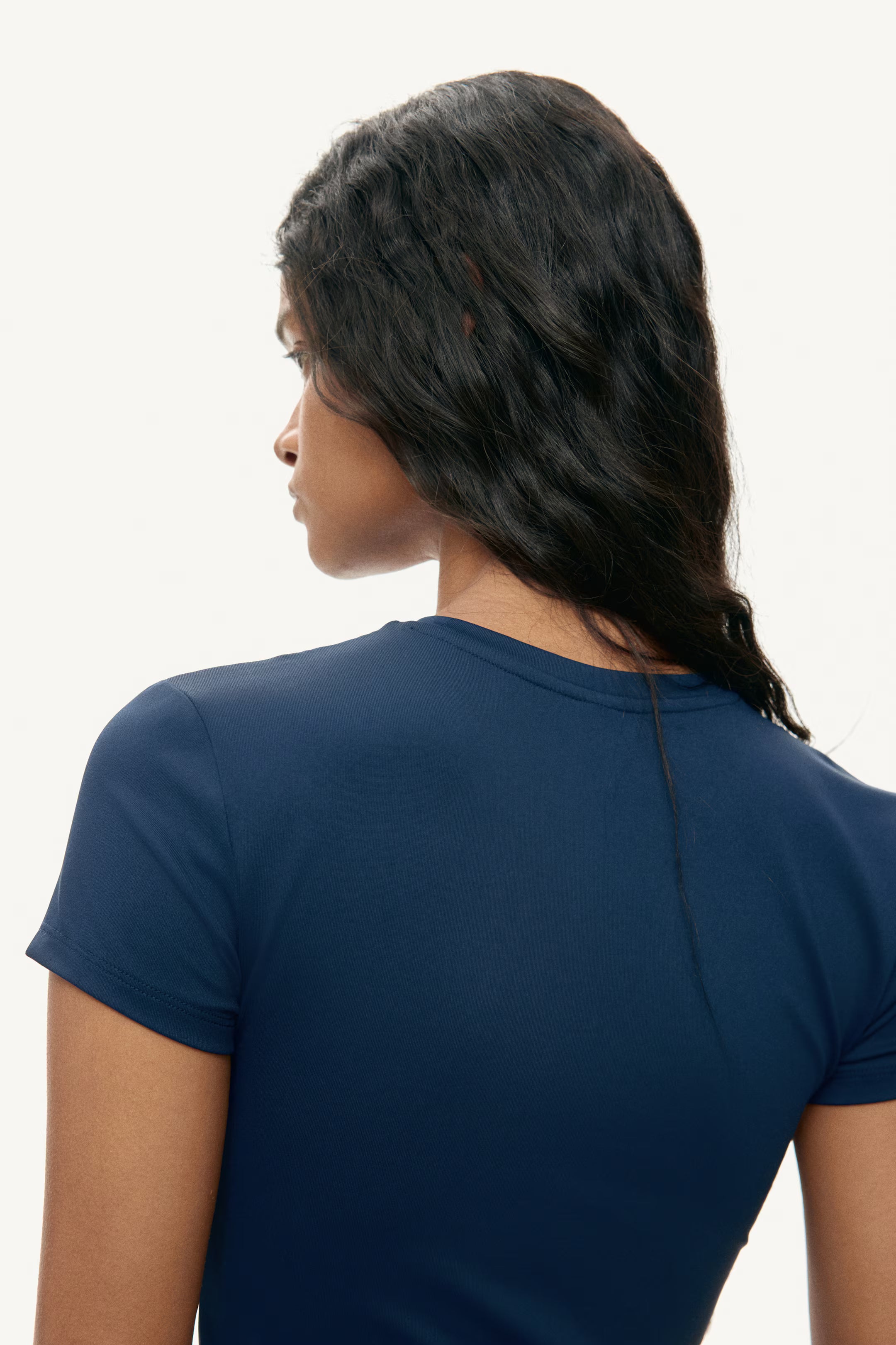 LT1K Slim Navy Blue  Essential T-Shirt.