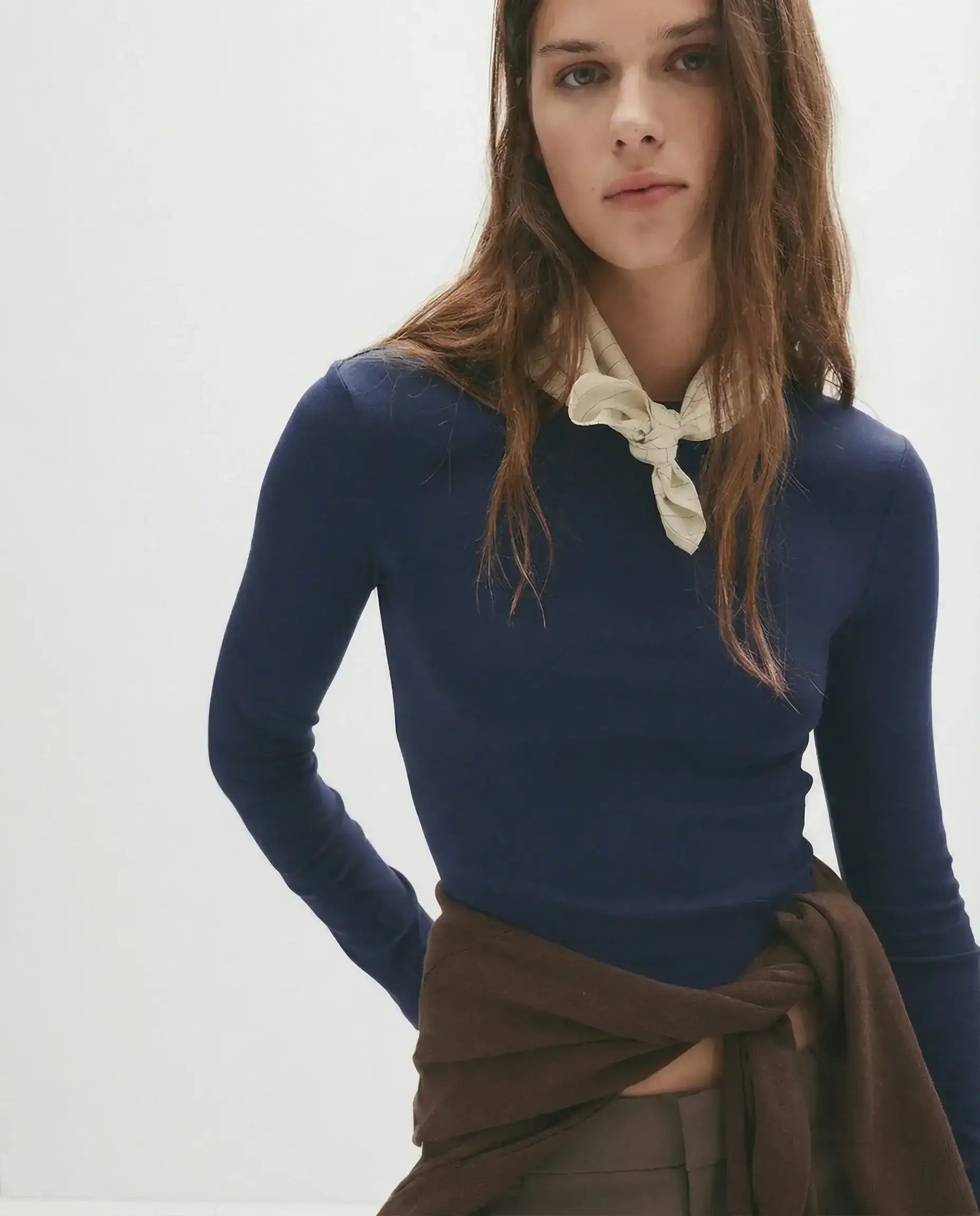 LT1K Essential Full-Sleeves Slim Top.(Perfect For All Season)