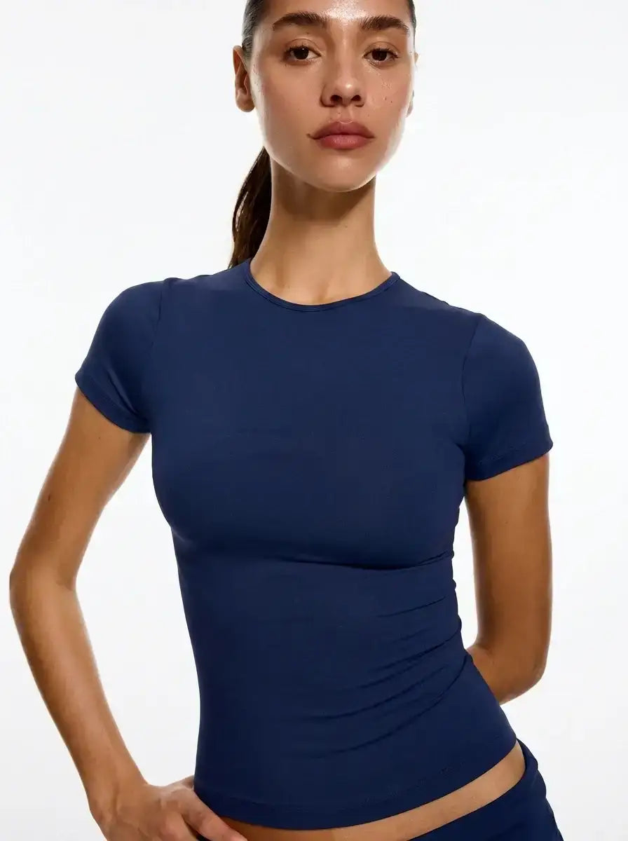 LT1K Crop Slim T-Shirt