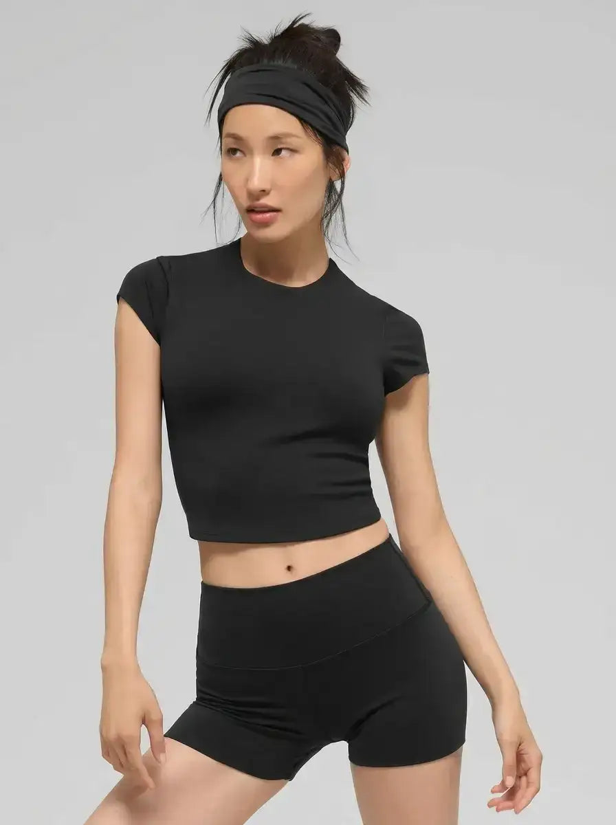 LT1K Crop Slim T-Shirt