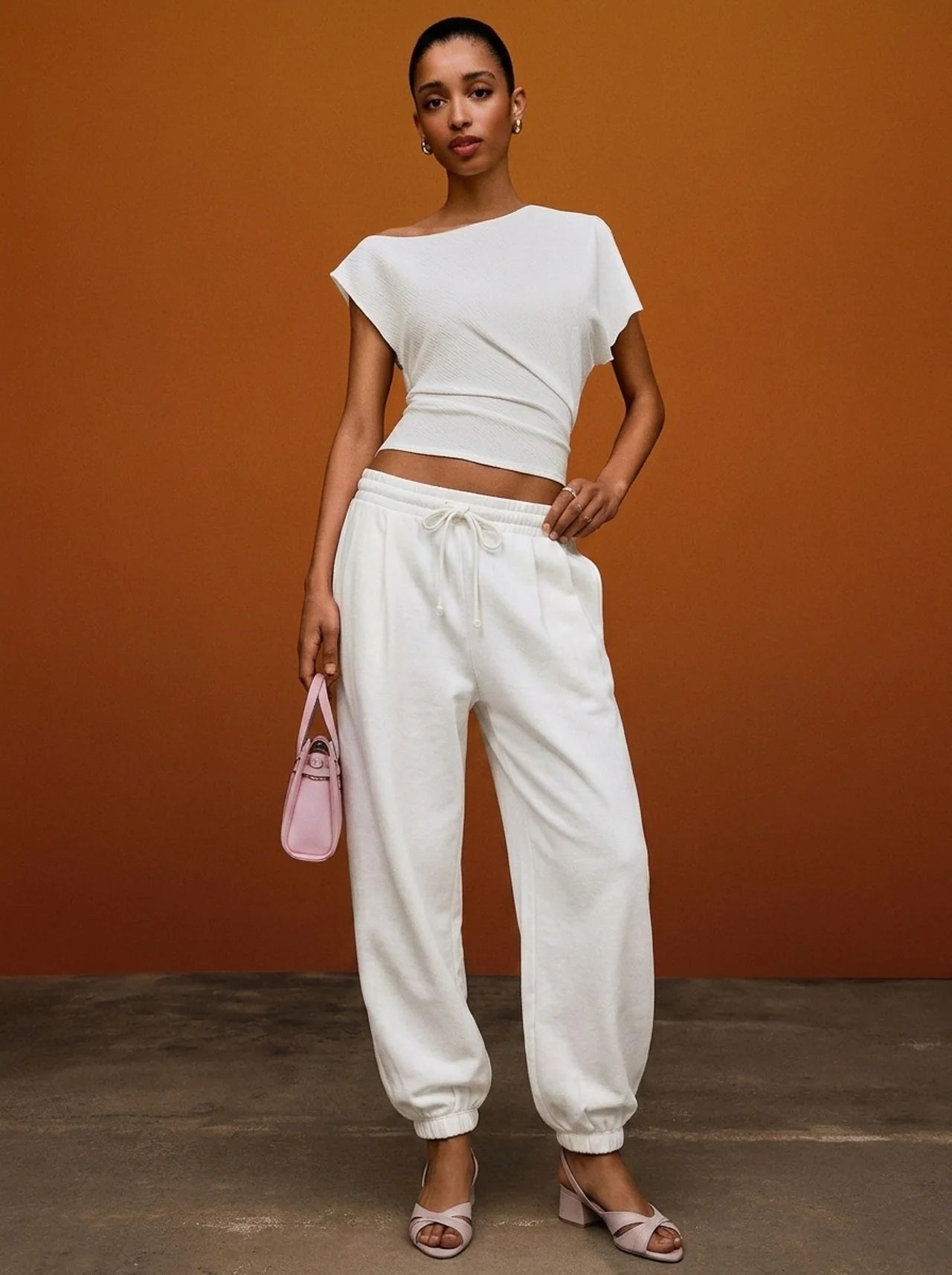 LT1K Pleated Baggy Jogger. (Perfect For All Season).