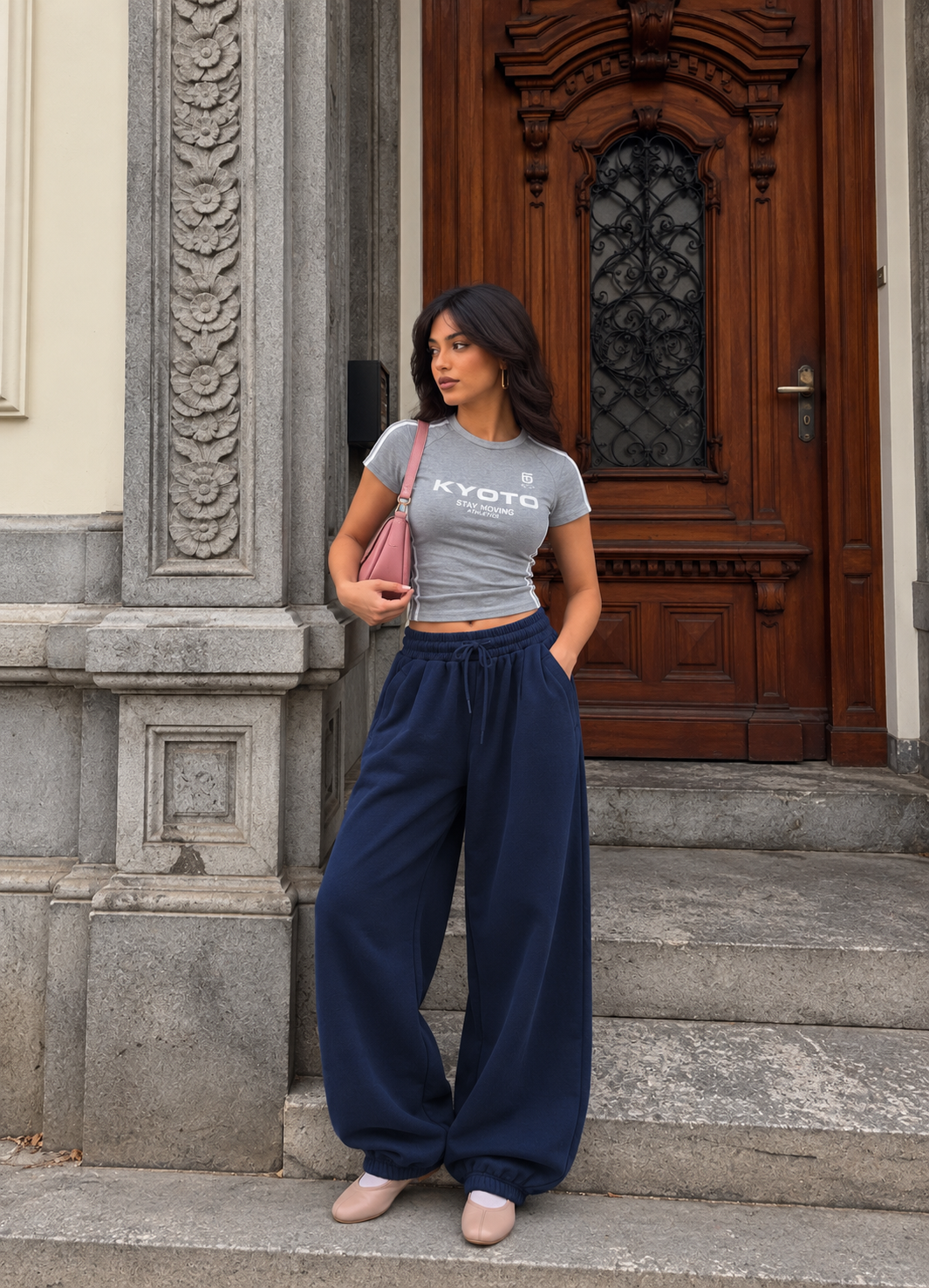 LT1K Pleated Baggy Jogger. (Perfect For All Season).