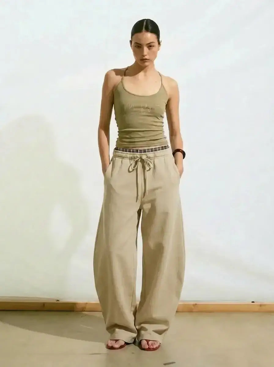 LT1K Barrel High-Waist Trousers. (Perfect For All Season).